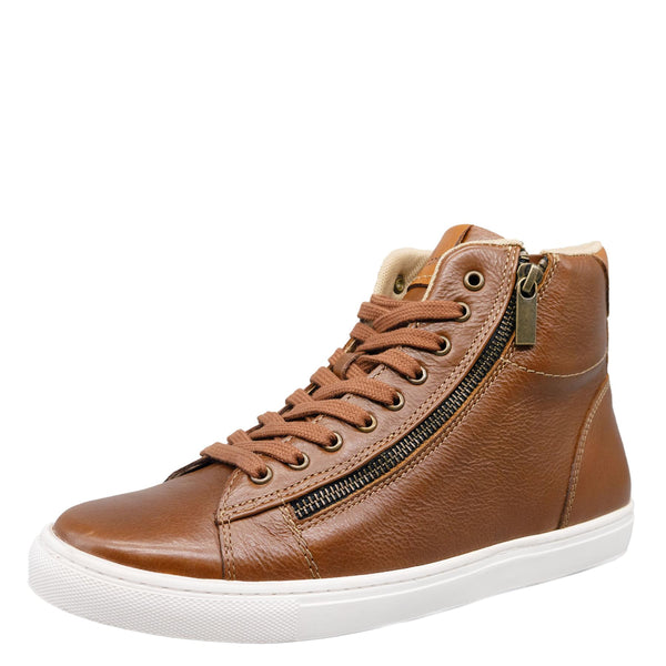 Ilford High Leather Top Trainers