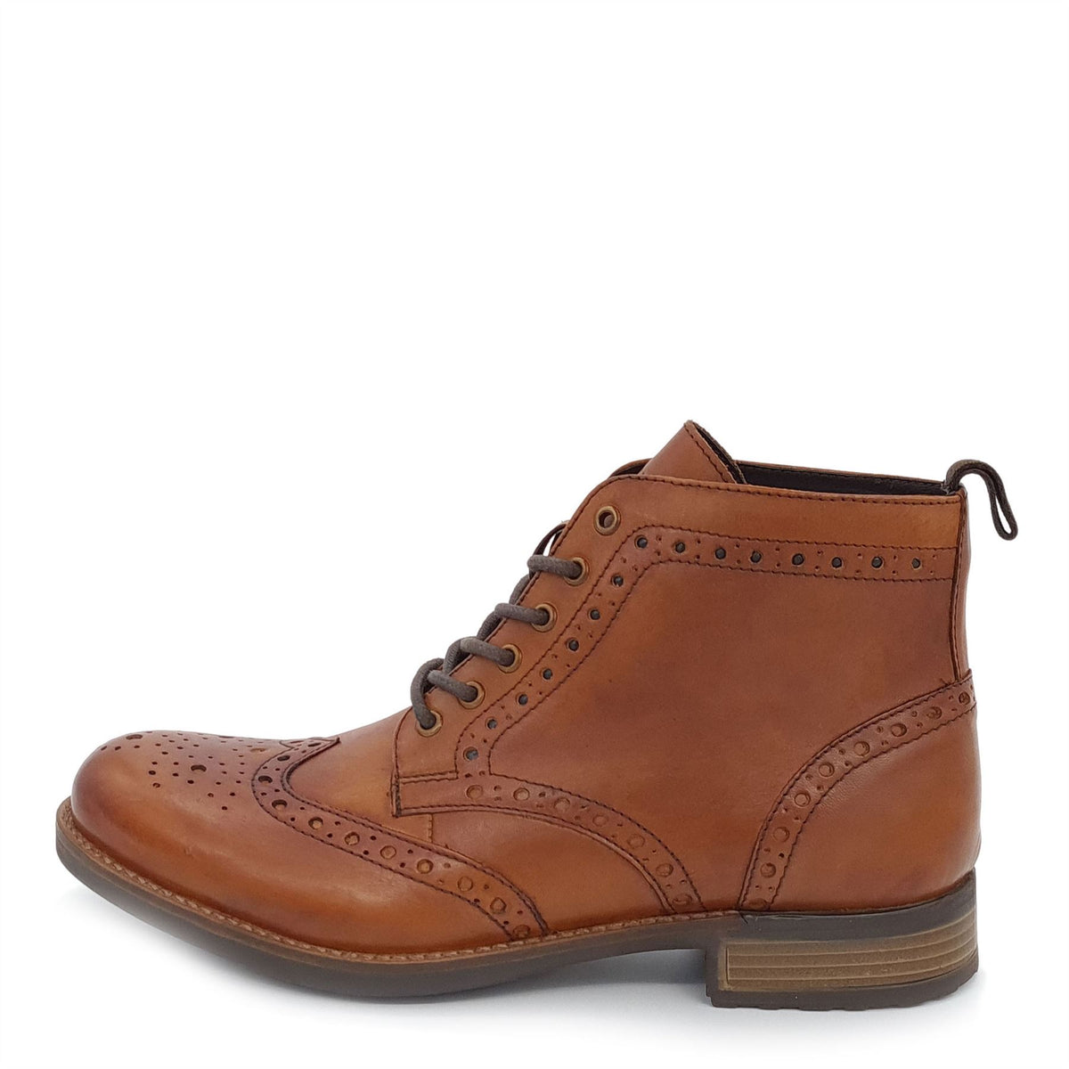 Kingston Brogue Lace Up Boots