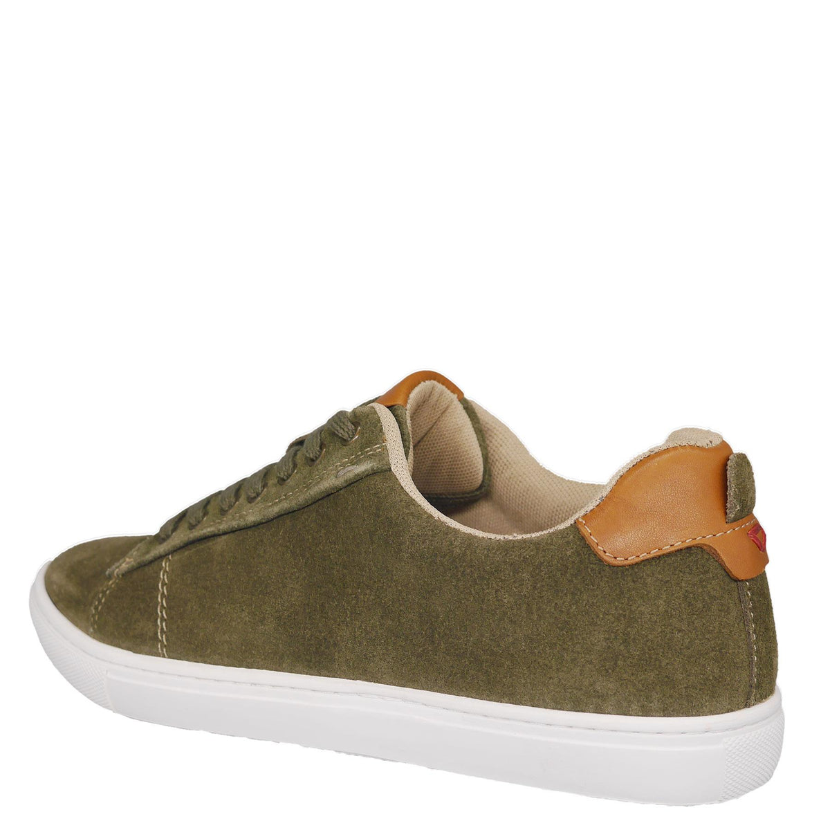 Romford Suede Smart Lace Up Trainers