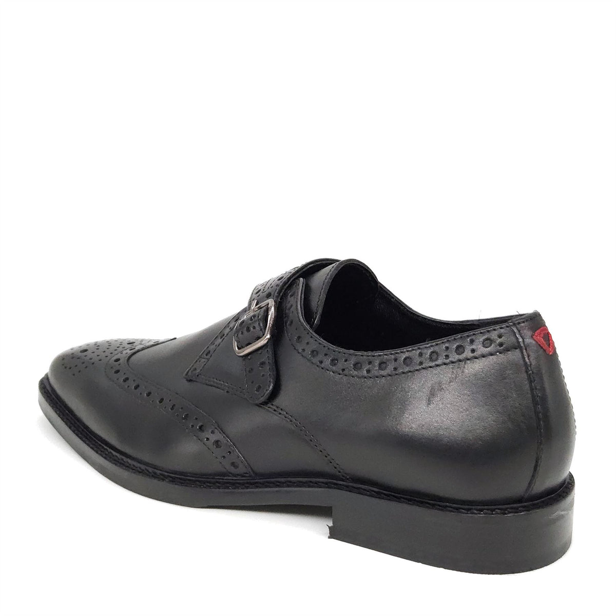 Barnet Monk Strap Brogue Shoes