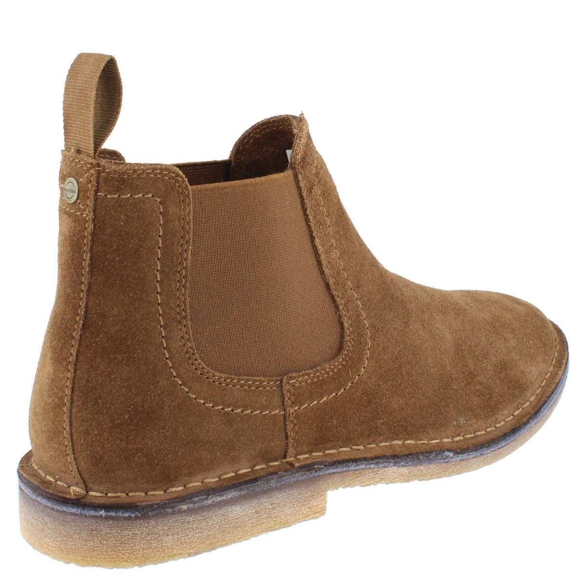 HX London Mojave Men's Suede Leather Pull On Desert Chelsea Boots