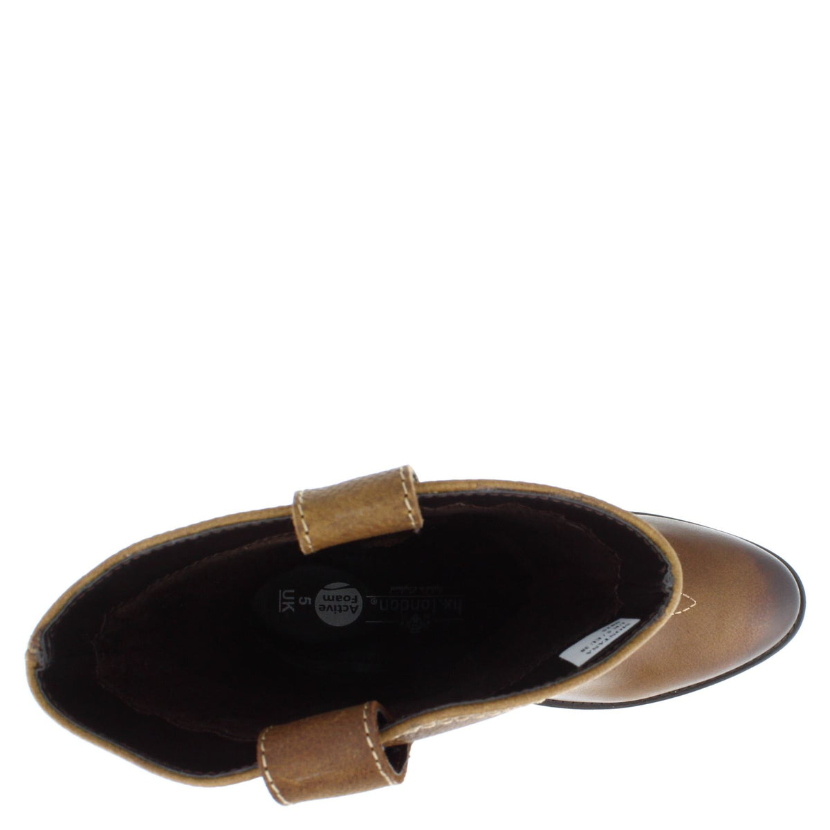 HX London Montana Women's Leather Western Cowboy Boots