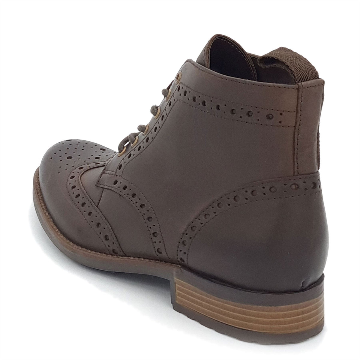 Kingston Brogue Lace Up Boots