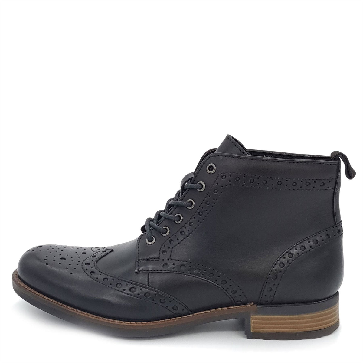 Kingston Brogue Lace Up Boots