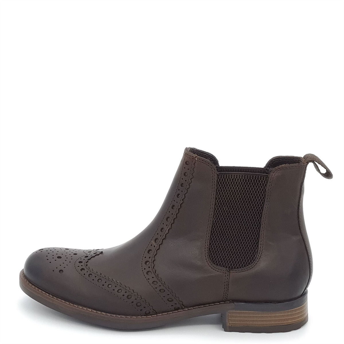 Albert Brogue Chelsea Boots