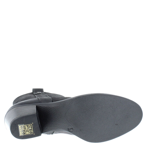 HX London Dakota Women's Leather Western Ankle Cowboy Boots