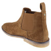 HX London Mojave Men's Suede Leather Pull On Desert Chelsea Boots
