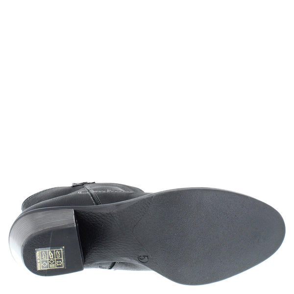 HX London Dallas Women's Leather Western Mid-Height Cowboy Boots