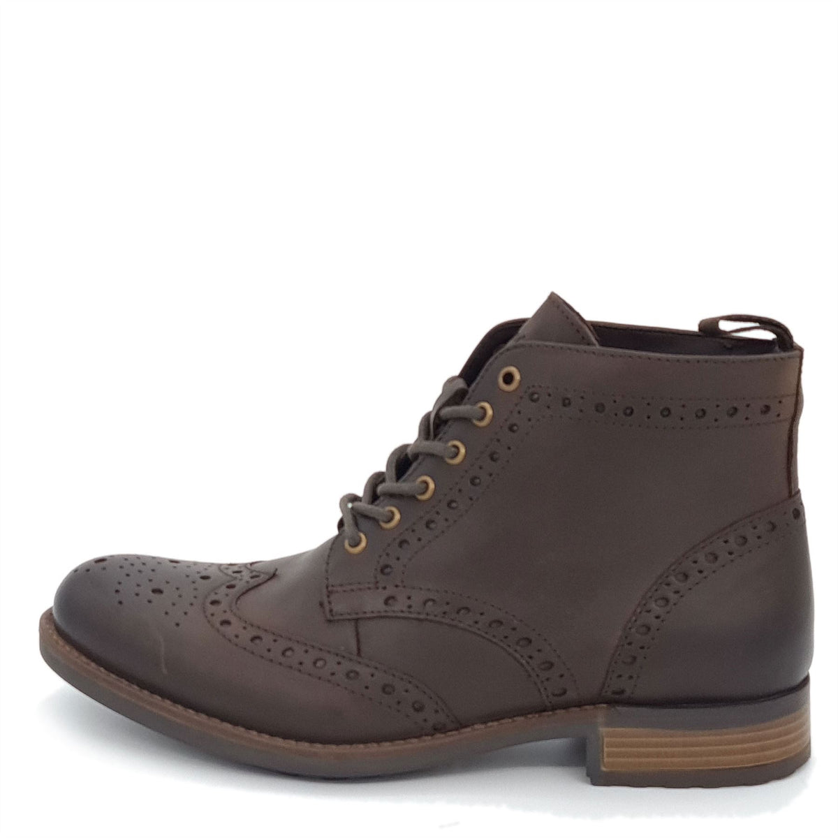 Kingston Brogue Lace Up Boots