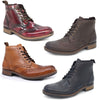 Kingston Brogue Lace Up Boots