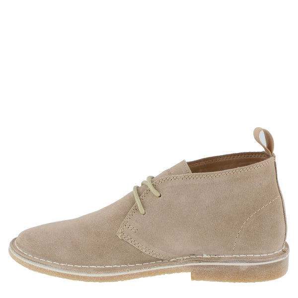 HX London Sahara Men's Suede Leather Lace Up Desert Boots