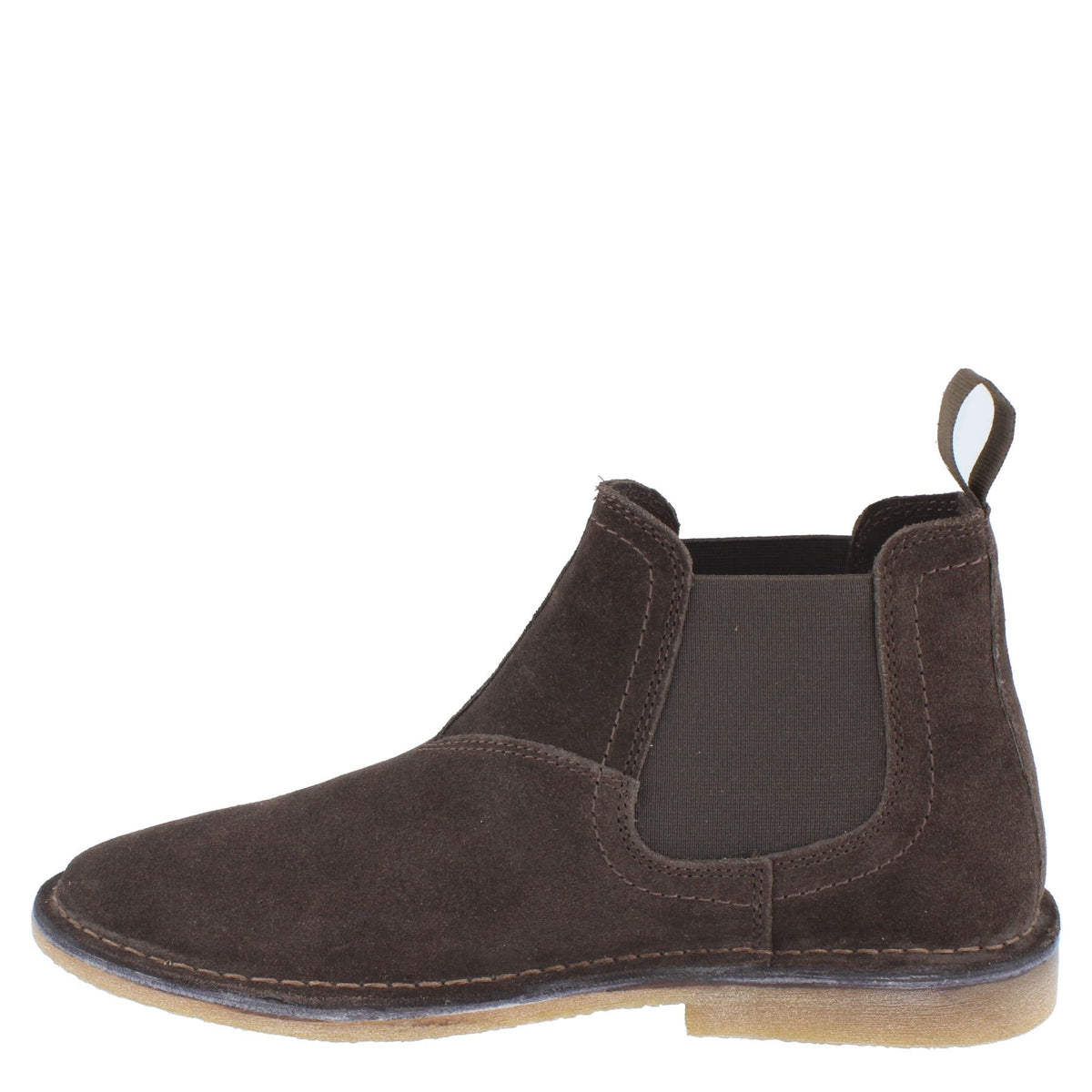 HX London Mojave Men's Suede Leather Pull On Desert Chelsea Boots
