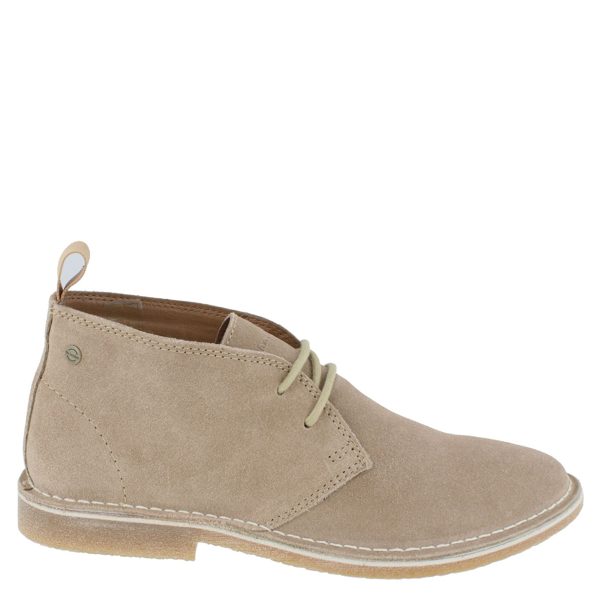 HX London Sahara Men's Suede Leather Lace Up Desert Boots