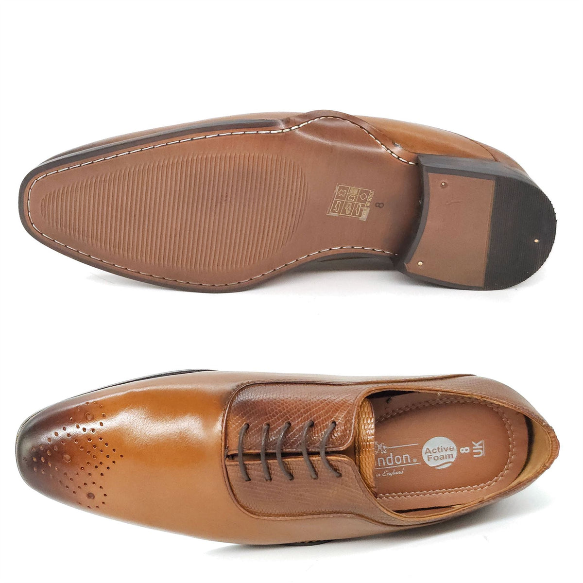 Hillingdon Textured Oxford Shoes