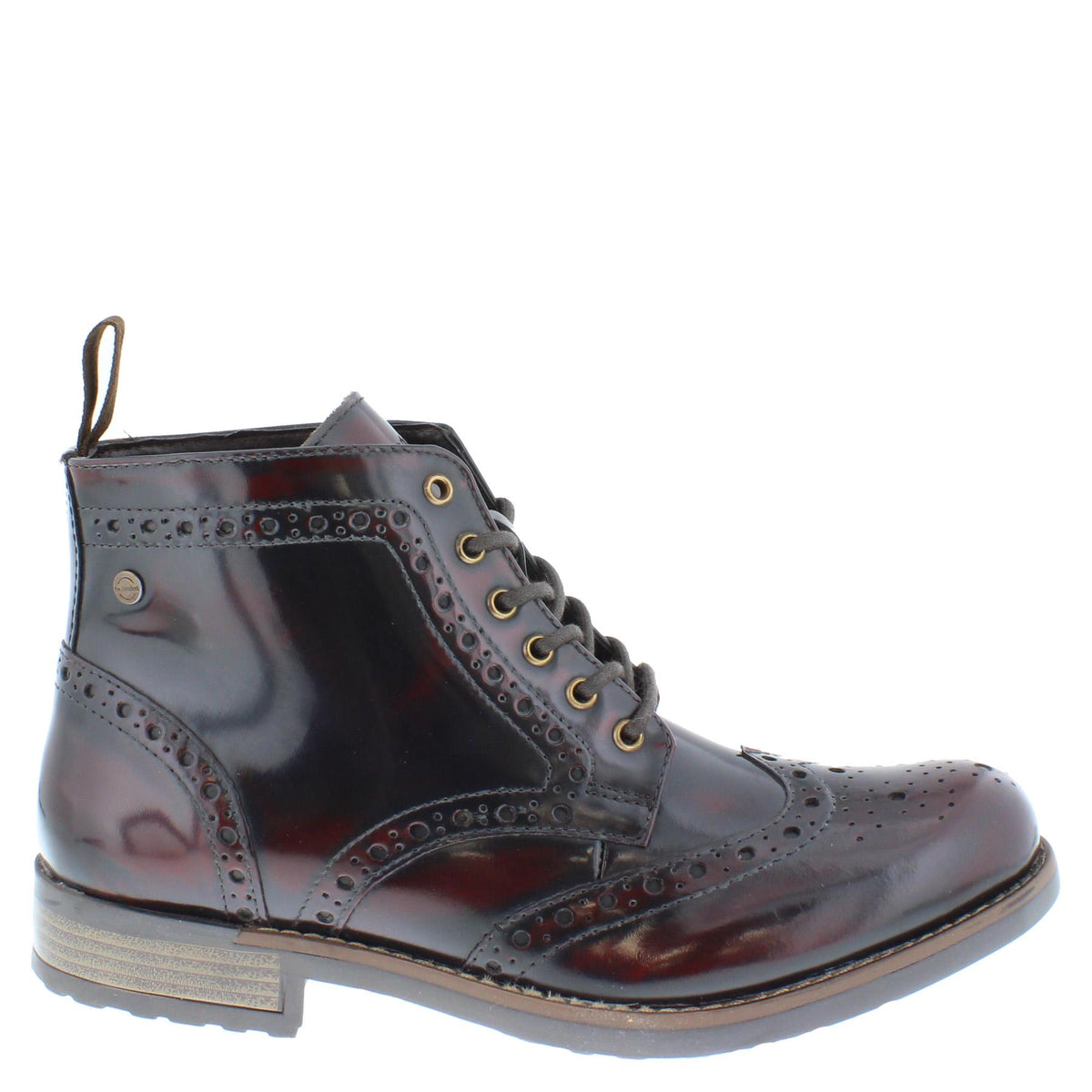 Kingston Brogue Lace Up Boots