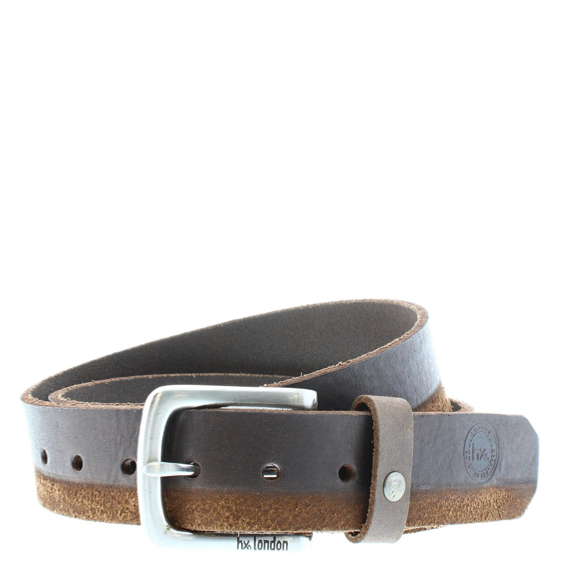 Silicon Leather with Suede Belt