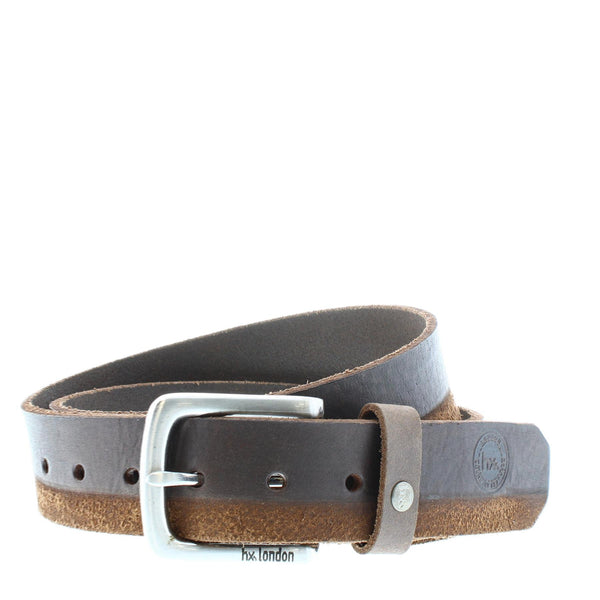 Silicon Leather with Suede Belt