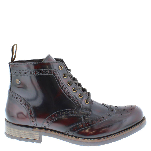 Kingston Brogue Lace Up Boots