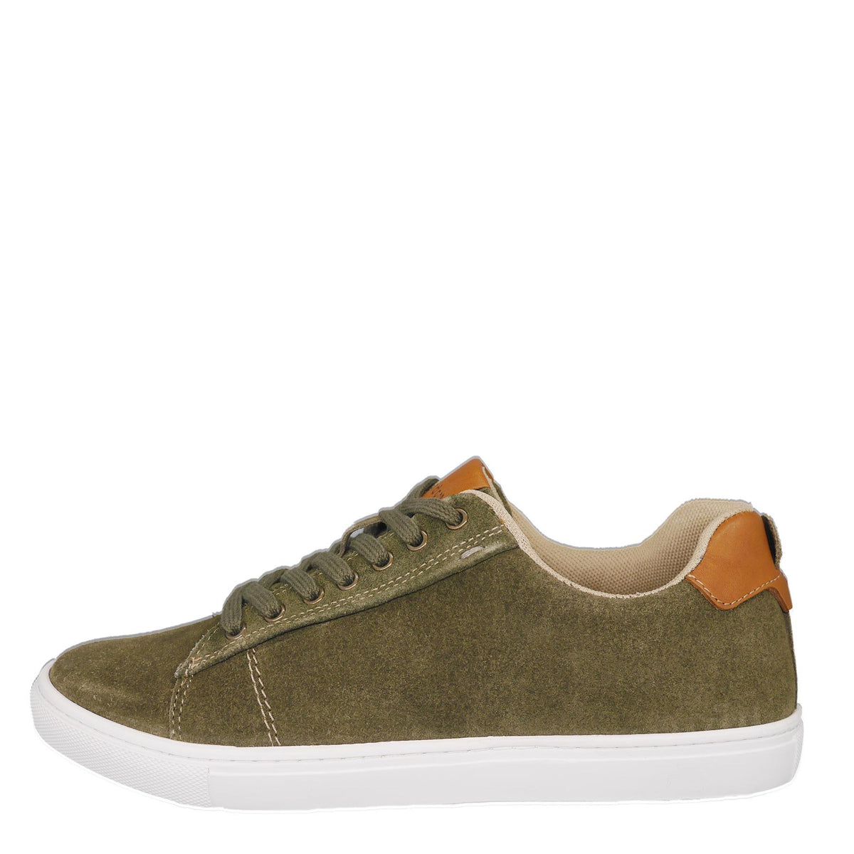 Romford Suede Smart Lace Up Trainers