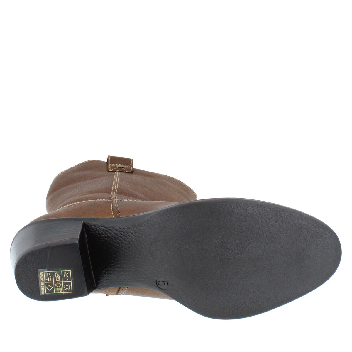 HX London Montana Women's Leather Western Cowboy Boots