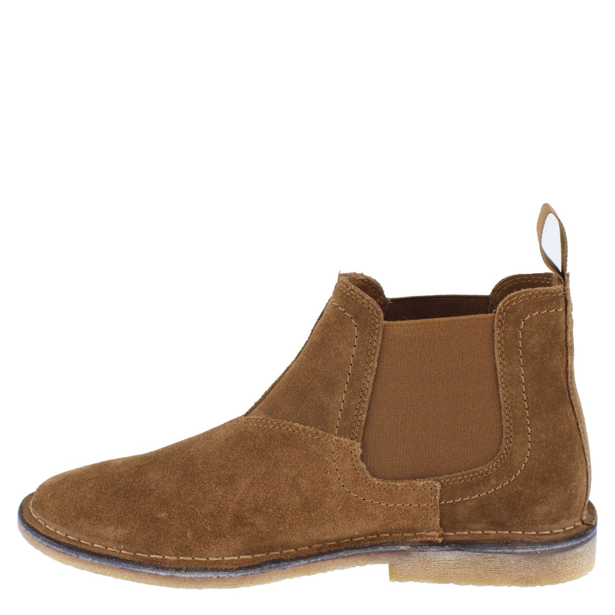 HX London Mojave Men's Suede Leather Pull On Desert Chelsea Boots