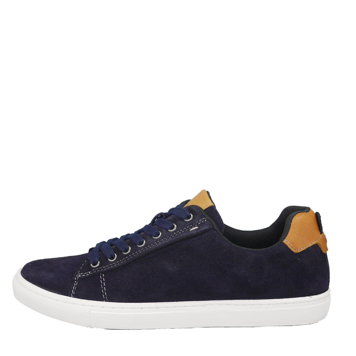 Romford Suede Smart Lace Up Trainers