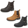 Malden Western Ankle Biker Boots