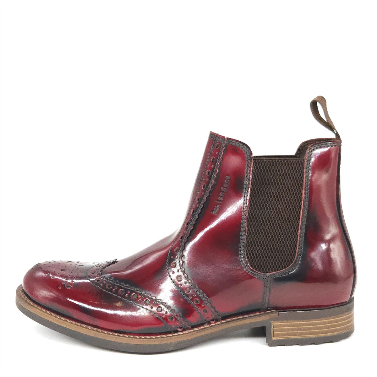 Albert Brogue Chelsea Boots